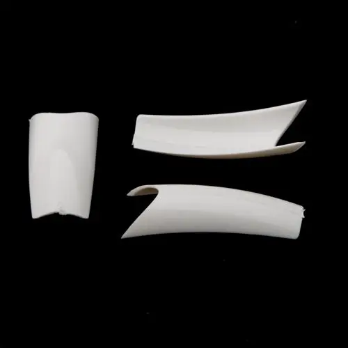 Tipsuri unghii, manichiură French - Ultra Deep Smile, French White - Nr.9, 50buc