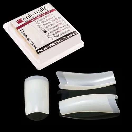 Unghii artificiale naturale nr.10 - Royal Natural, 50buc