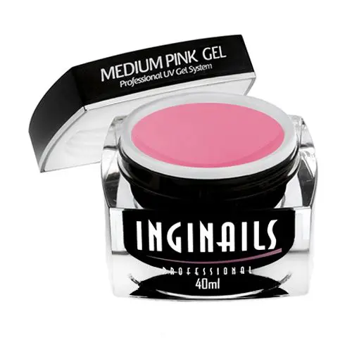Gel Inginails Professional - Medium Pink 40ml - gel UV o fază