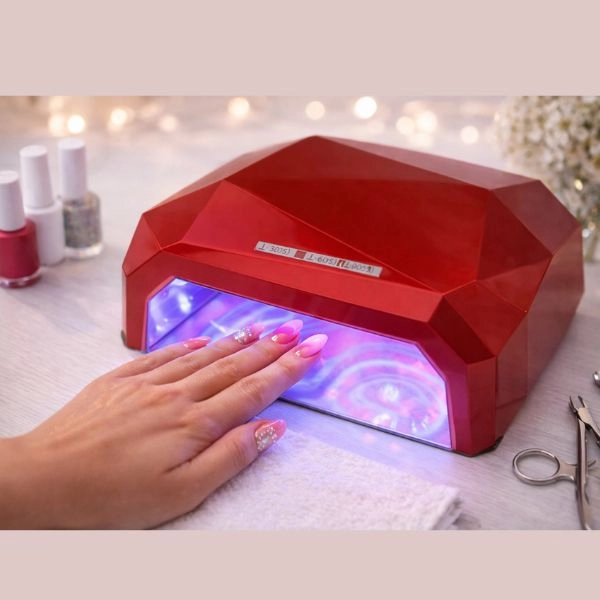 Lampă combinație LED + CCFL 36W - roșie