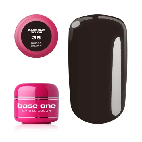 Gel UV Silcare Base One Color - Choco Brown 36, 5g