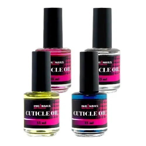 Set ulei pentru cuticule Inginails, 4 buc