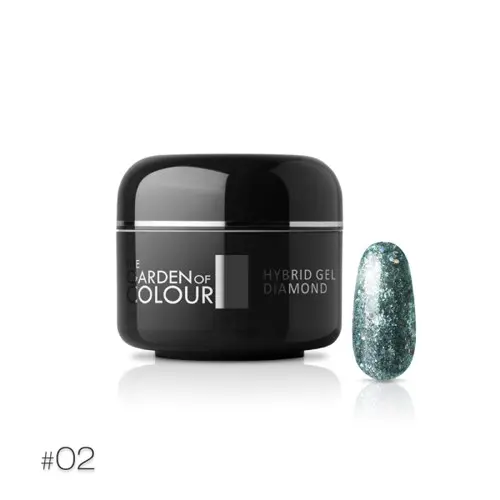 Gel UV Silcare Hybrid Gel Diamond – 02 Blue, 5g