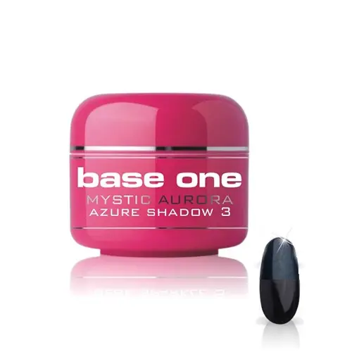 Gel de unghii Silcare Base One Color Mystic Aurora – Azure Shadow 03, 5g