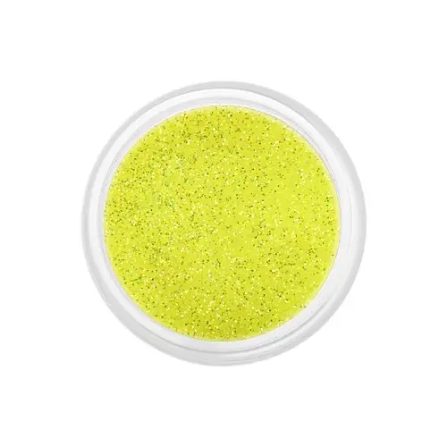 Sclipici mare - galben neon, 5g