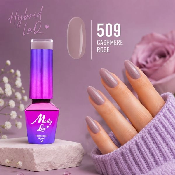 LAC MOLLY UV/LED gel Delicate Women - Pleasant To The Touch 63, 5ml