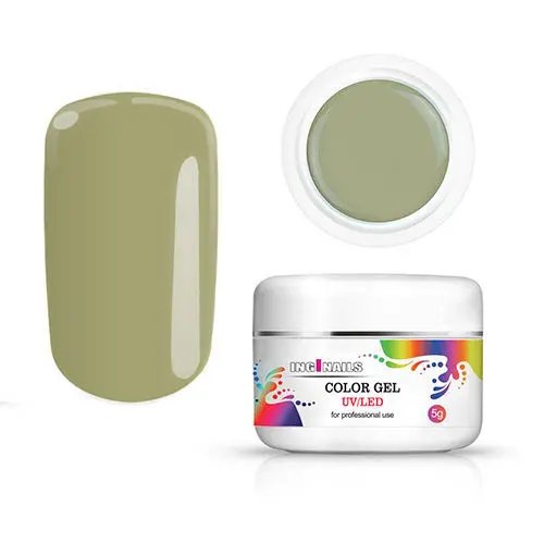 Inginails gel colorat UV/LED - Army, 5g