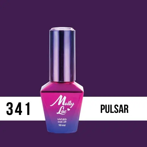 Lac gel MOLLY LAC UV/LED gel polish Fashion Outfit - Pulsar 341, 10ml