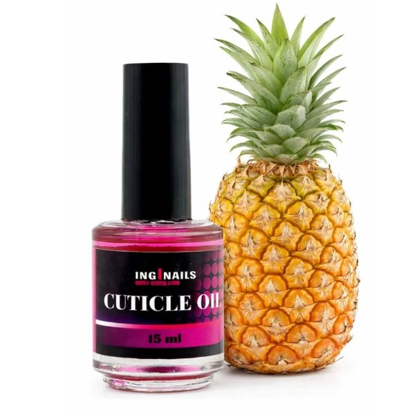Ulei regenerare unghii Inginails - Ulei cuticule PINEAPPLE PINK 15ml