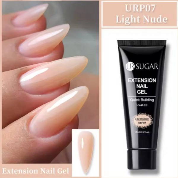 Gel Poly - Light Nude, 15ml
