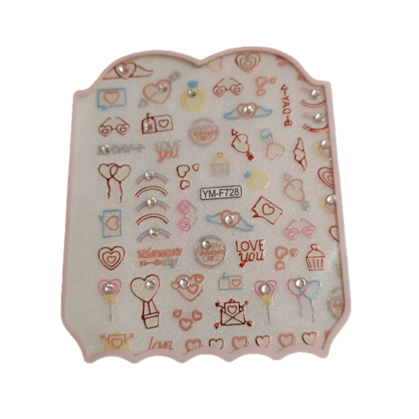 Autocolante pentru unghii – Ziua Îndrăgostiților