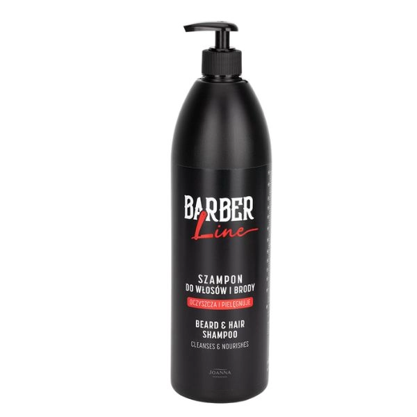Șampon pentru păr și barbă Joanna Barber Line, 1000 ml