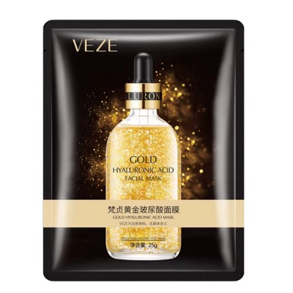 Mască hidratantă pentru față - Gold Hyaluronic Acid