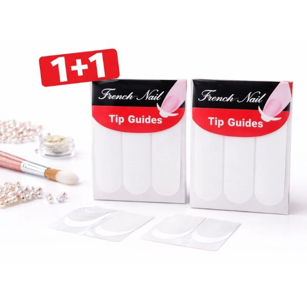 Șabloane pentru manichiură Franțuzească -  PROMOȚIE 1+1 GRATUITĂ