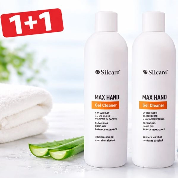 Gel dezinfectant - MAX HAND, 1000ml - PROMOȚIE 1+1 GRATUITĂ