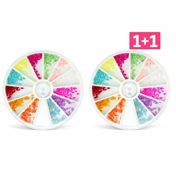 Strasuri decorative, set - formă de lacrimă -  PROMOȚIE 1+1 GRATUITĂ