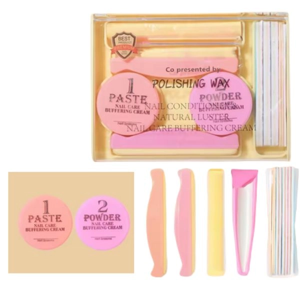 Manichiura japoneza, set 12 piese