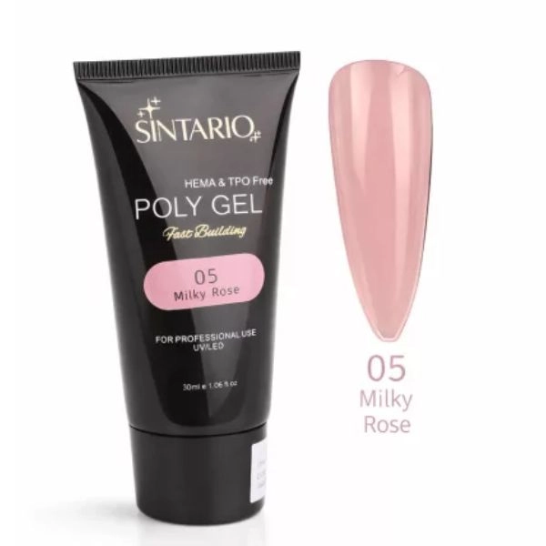 Gel Poly - 05 Milky Rose, 30ml