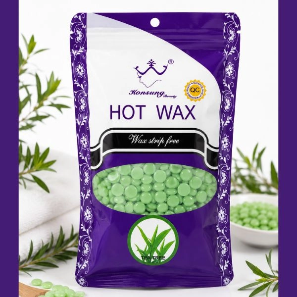 Ceară depilatoare cosmetică - perle - Teatree, 100g