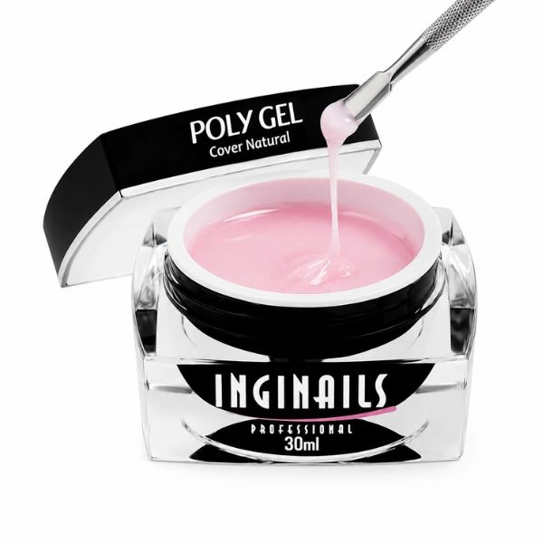 Gel Poly de la Inginails Profesional - Cover Natural, 30ml