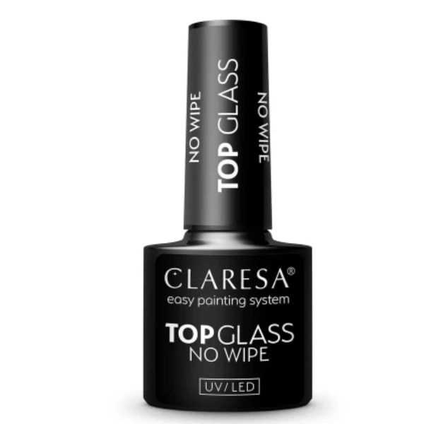 Claresa UV/LED gel TOP Glass No Wipe, 5g