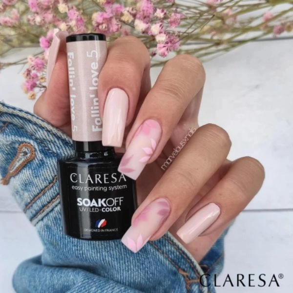Claresa UV/LED Color Soak Off - Fallin Love 5, 5g