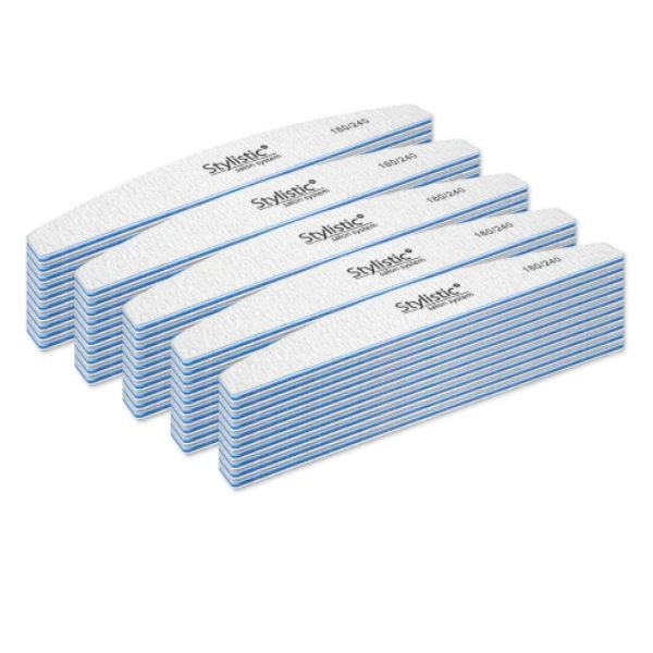 Stylistic Nail File Boat 180/240, 50buc