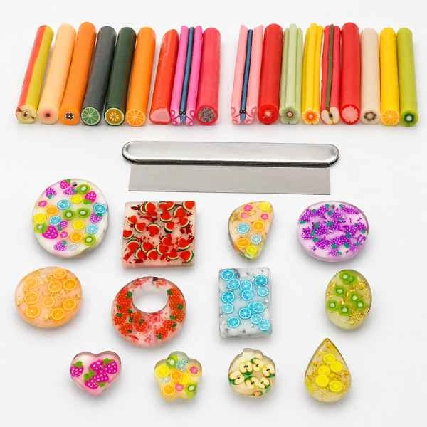 Set Fimo nail art + cutter