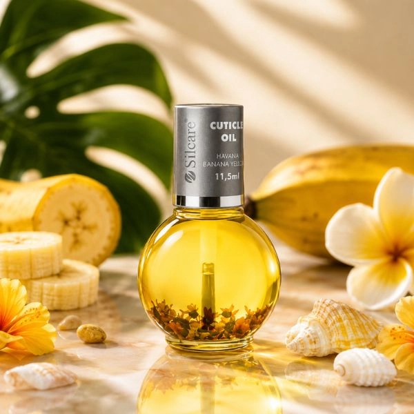 Ulei Silcare pentru unghii și cuticule – Havana Banana Yellow 11,5 ml