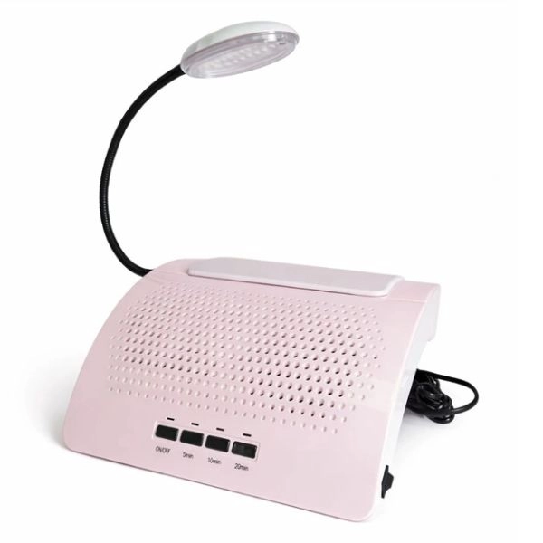Aspirator de praf cu lampă LED, roz