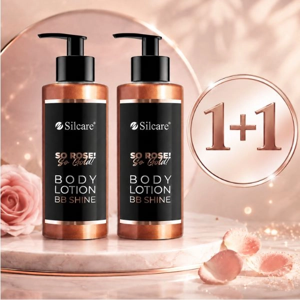 Loțiune de corp Silcare So Rose! So Gold! BB Shine Body Lotion, 275ml - OFERTĂ 1+1 GRATIS