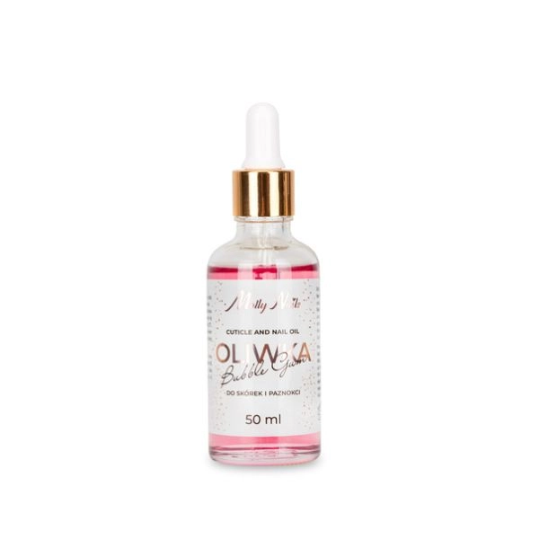 MollyNails Ulei pentru cuticule – Bubble Gum, 50ml