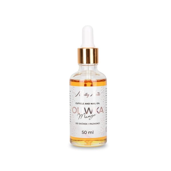 MollyNails Ulei pentru cuticule – Mango, 50ml