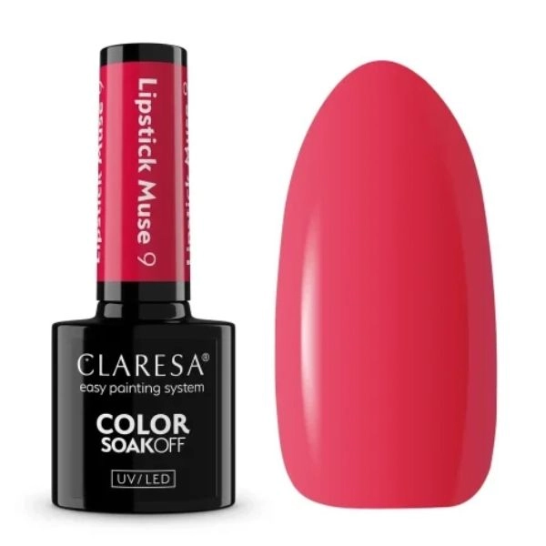Claresa UV/LED Color Soak Off - Lipstick Muse 9, 5g