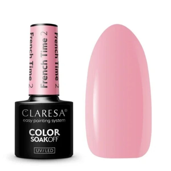 Claresa UV/LED Color Soak Off - French Time 2, 5g