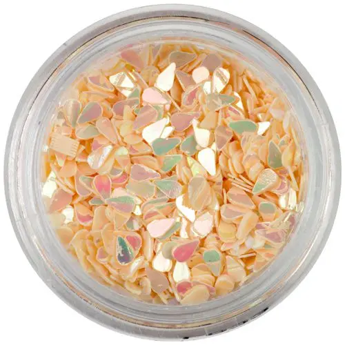 Confetti lacrimă - culoarea piersicii