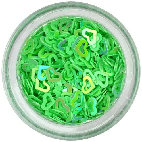 Inimi verzi - cu gol în mijloc