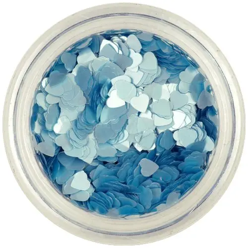 Inimi albastre deschis