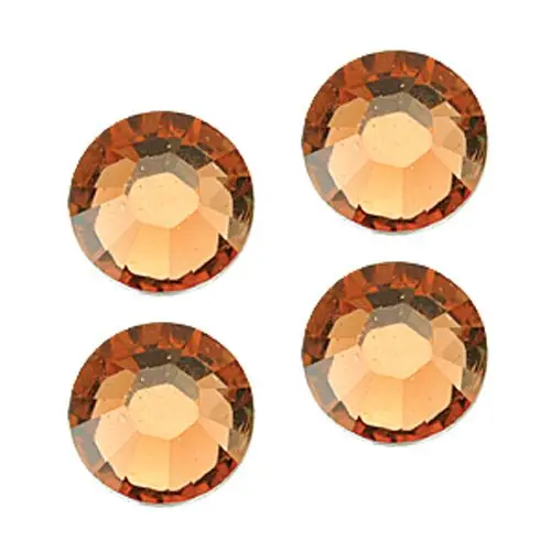 Pietre pentru unghii - cafeniu, 2mm, 50buc