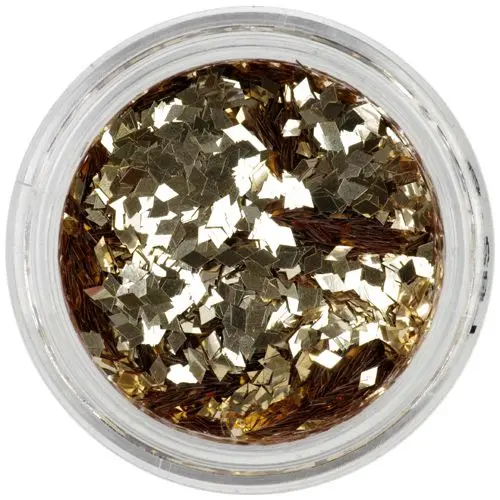 Decoraţiune pentru tipsuri acvariu - diamant auriu