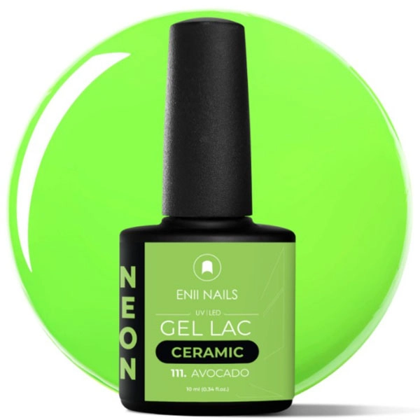 Gel lac CERAMIC- 111 Avocado, 10 ml