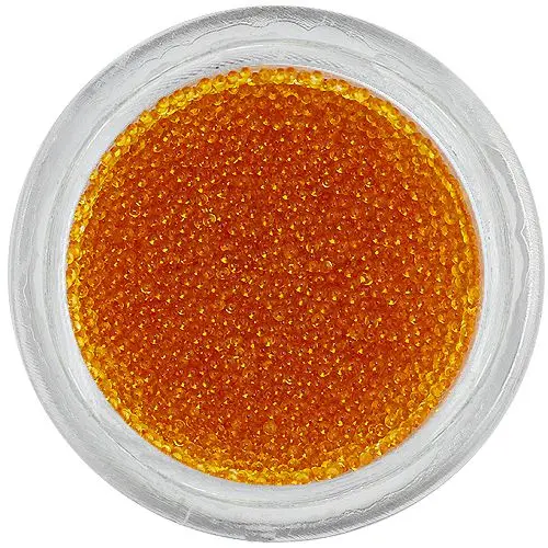 Perle decorative 0,5mm - portocalii