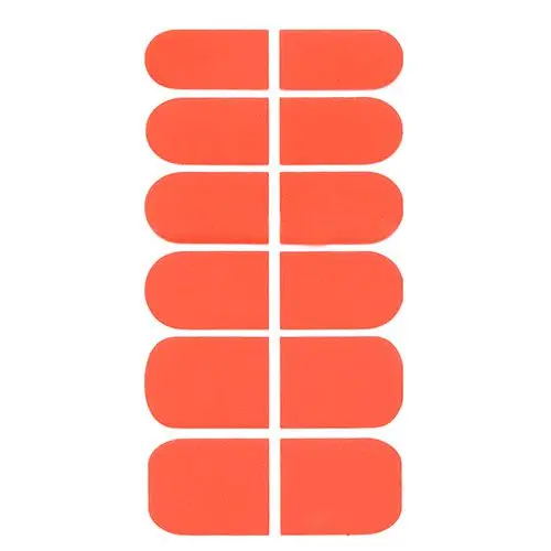 Decoraţiuni unghii - stickere portocaliu neon